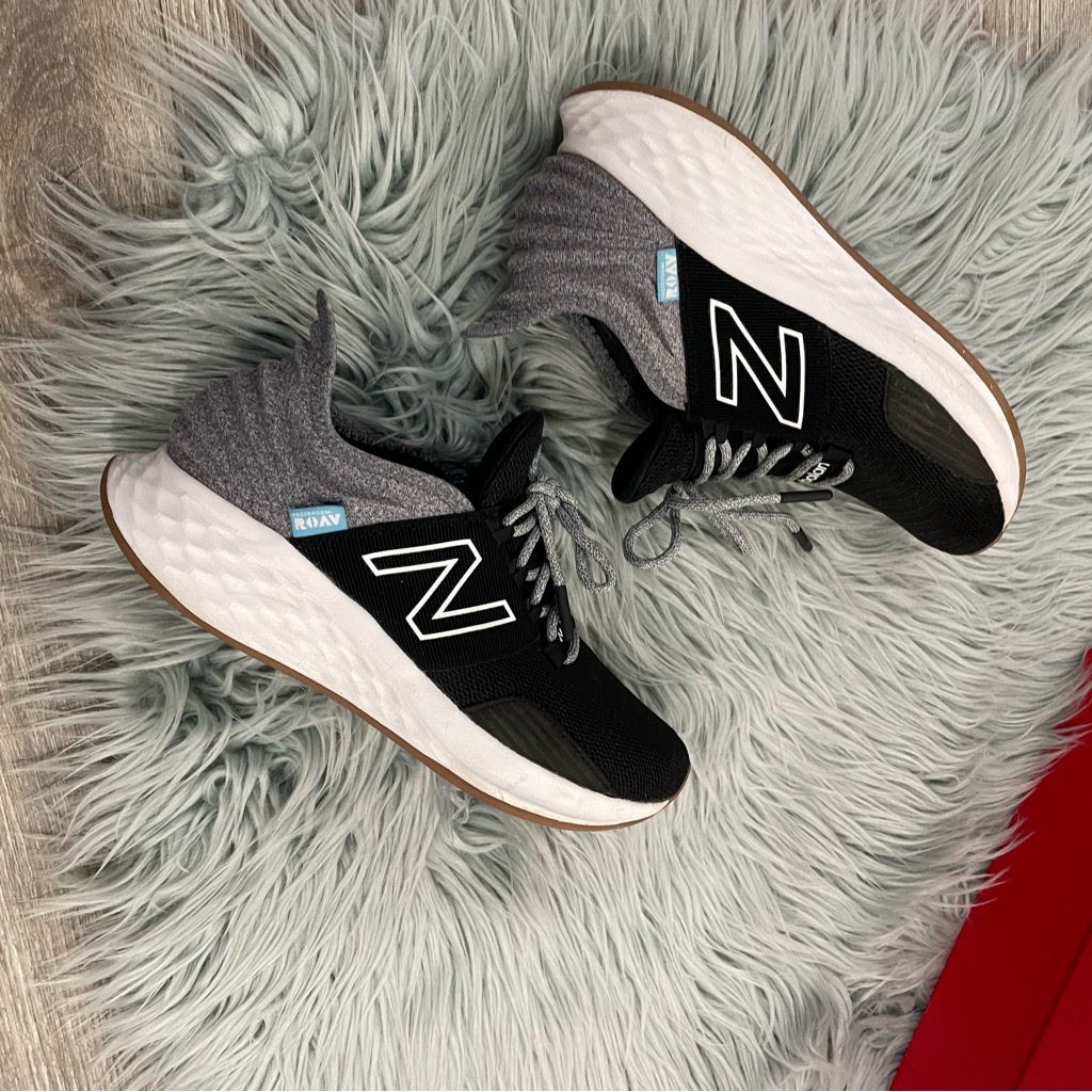 New Balance Roav Tk Fresh Foam Running Shoe In Black - 6.5